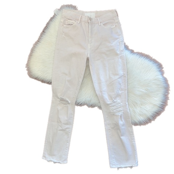 Mother Superior High Waisted Rascal Ankle The Devil Drinks Coffee Wash 28 - Picture 2 of 13